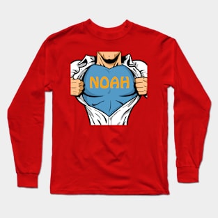 Noah means both "rest" and "motion." Long Sleeve T-Shirt